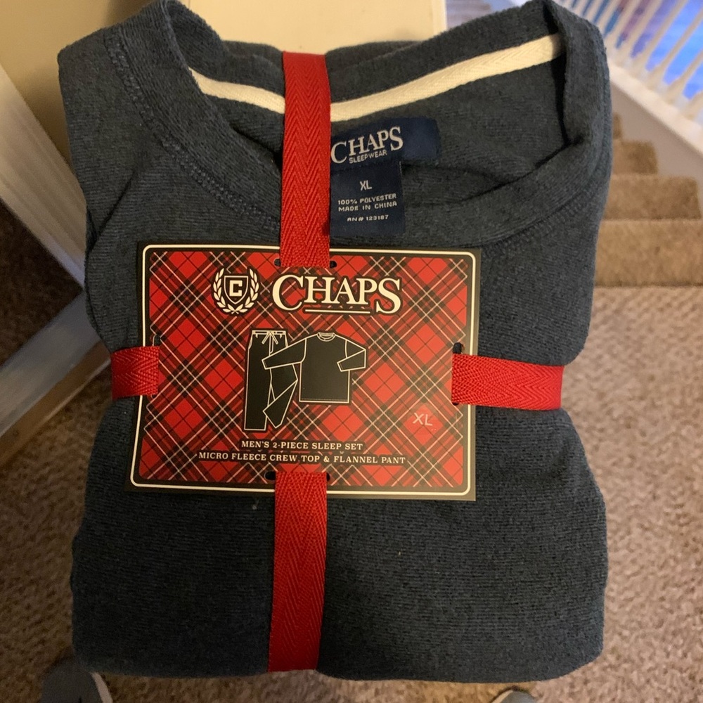 Chaps 2piece men’s pjs new with tags